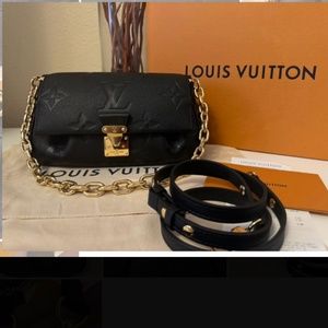 Louis Vuitton Monogram Empreint Leather Favorite